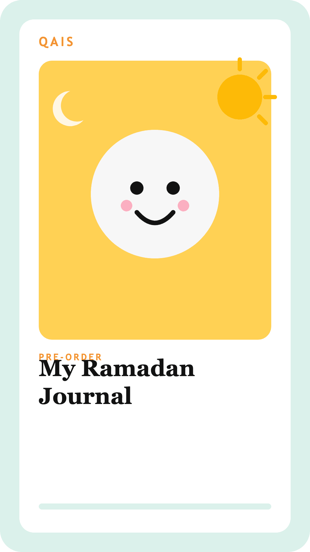 Mon journal du Ramadan